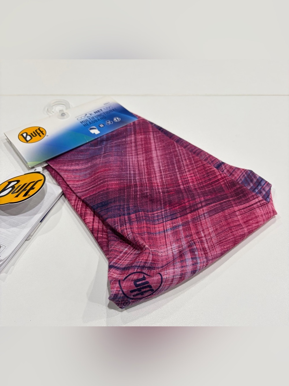 Buff CoolNet UV Multi Headband Pixieline Purple Pink NWT Adult Performance